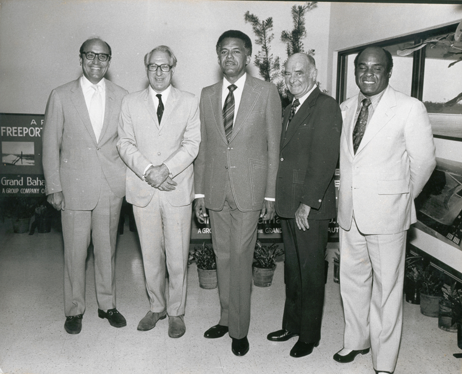 Edward St. George, Jack Hayward, Clement Meynard, George Moore and Albert Miller, 1970's